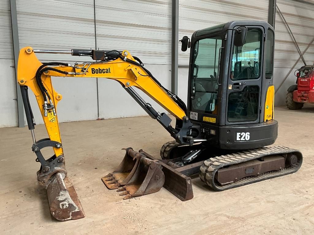 Bobcat E26 Mini kotrógép 15 750 EUR