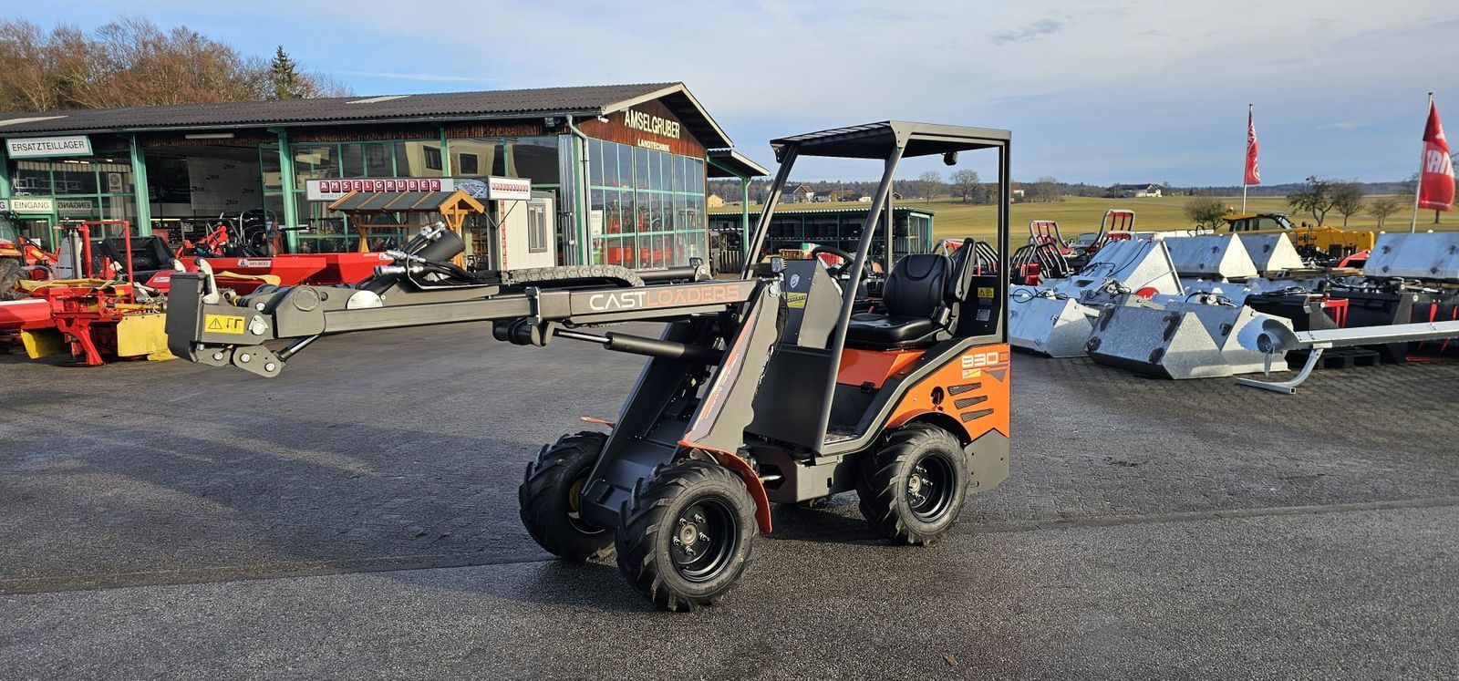 Case IH cast 830d top Radlader 28.250 €