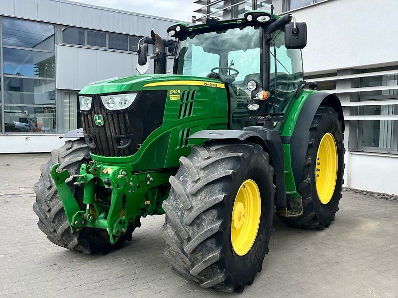 E-FARM: John Deere 6190 R - Tracteur - id VQTTXPX - 59 900 € - Année: 2013 - Lecture du nombre d'heure: 7 696,Puissance du moteur (chevaux): 190,Allemagne
