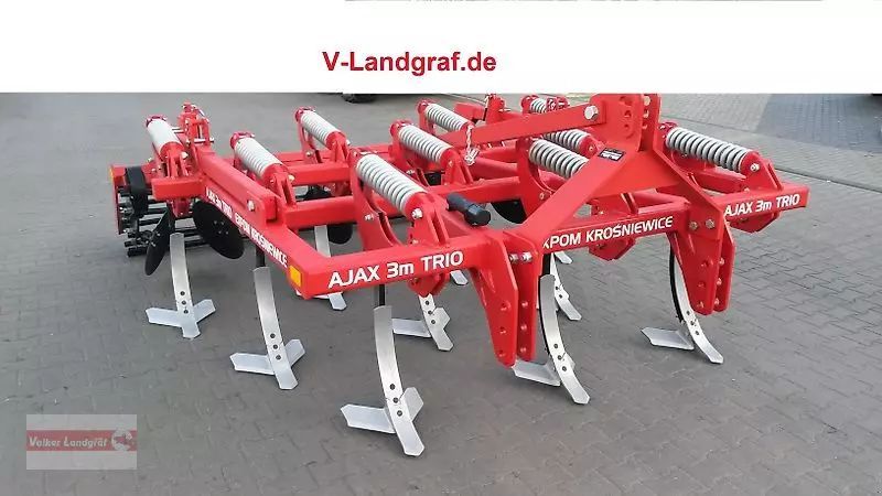 EXPOM ajax trio 3 balkiger flügelschargrubber 3 m federsicherung Grubber 9.500 €