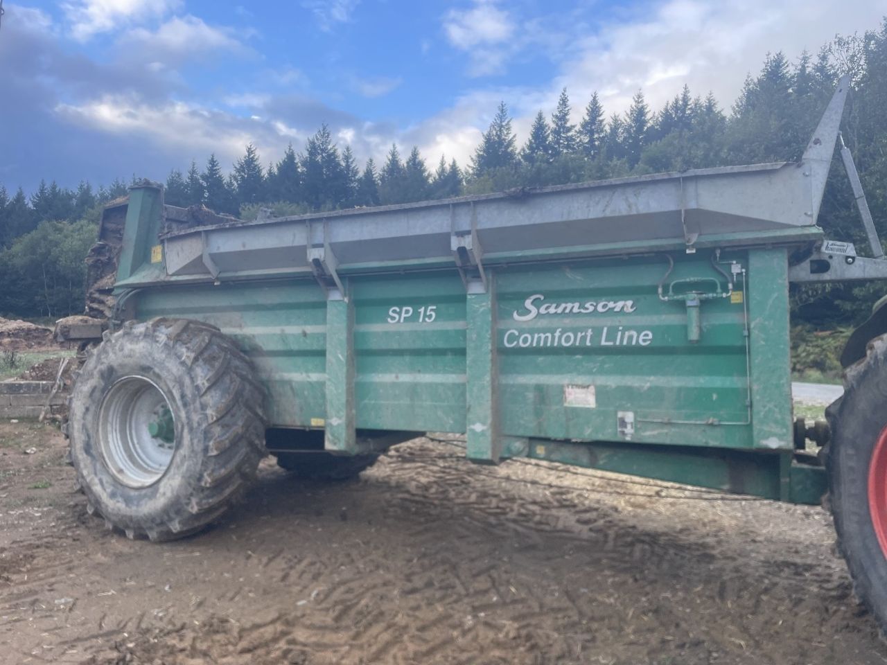 E-FARM: Samson sp15 comfort line - Épandeur de fumier et de compost - id 3RC1CBD - 23 000 € - Année: 2018 - France
