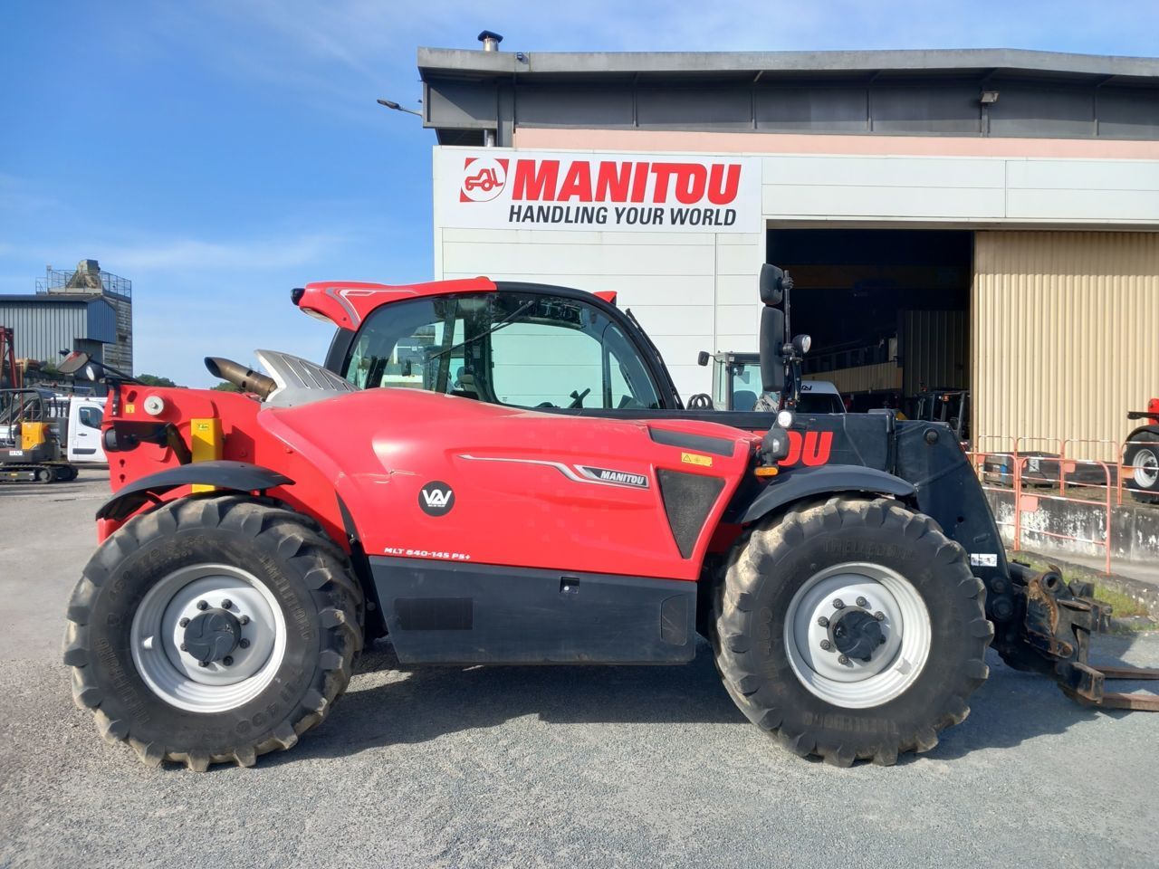 Manitou mlt840145ps Telehandler €65,000