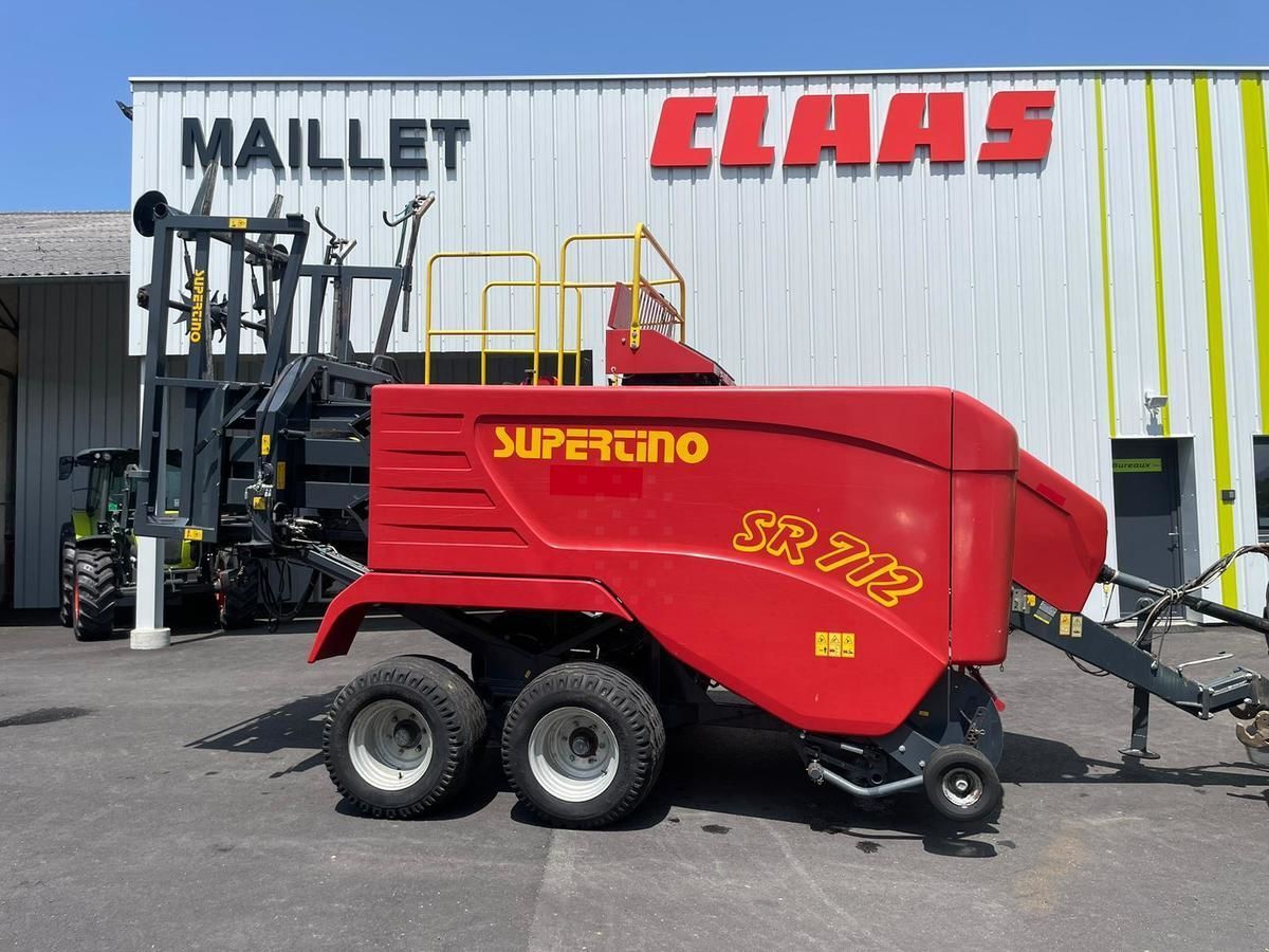 E-FARM: Supertino sr 712 - Presse à balles - id UFXNGP9 - 29 500 € - Année: 2008 - Balles produites: 25 000,France