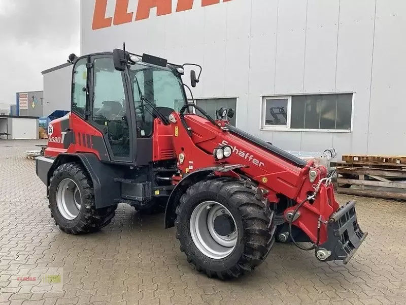 E-FARM: Schäffer 6680t - Manipulador telescópico - id P1KA16N - 75.000 € - Año: 2022 - Horas: 1306,Potencia del motor: 75,Alemania