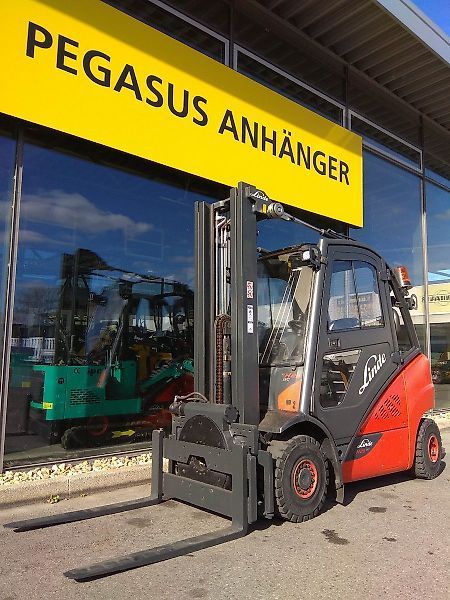 E-FARM: Linde h25d triplex-mast freihub gabelstapler - Vysokozdvižný vozík - id D3FEENE - 33 613 € - Rok výroby: 2016 - Hodiny motoru: 5 279,Německo