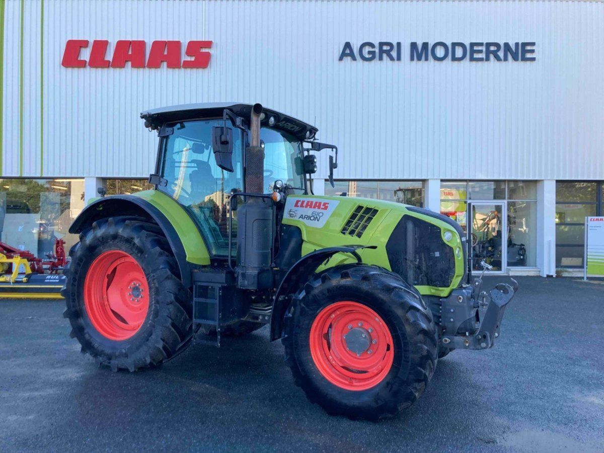 E-FARM: Claas Arion 610 - Tracteur - id UPQZAYA - 69 000 € - Année: 2019 - Lecture du nombre d'heure: 3 595,Puissance du moteur (chevaux): 145,France