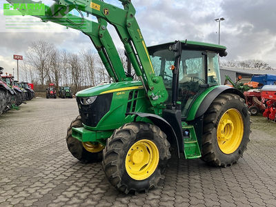 E-FARM: John Deere 6115 RC - Tractor - id QJSS1XU - €49,990 - Year of construction: 2018 - Engine hours: 3,080,Engine power (HP): 116,Germany