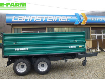 E-FARM: PÜHRINGER 3-seitenkipper 4020 tandem 10 to l86/l87/l91/l92 - Tipper - id PDSMUDN - €13,700 - Year of construction: 2024