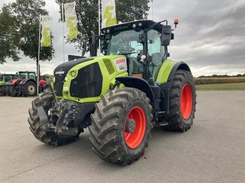 E-FARM: Claas Axion 870 CMATIC CEBIS - Traktor - id MC4VSM5 - 141.000 € - Baujahr: 2019 - Abgelesene Motorstunden: 3.128,Motorleistung (PS): 295,Deutschland