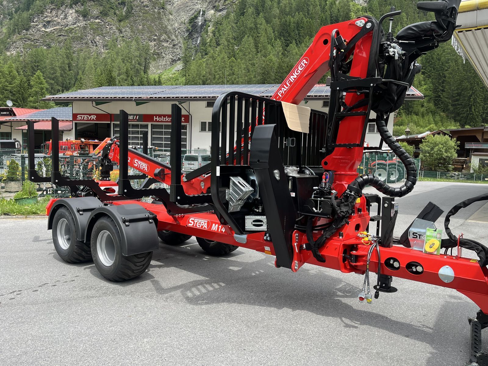 E-FARM: STEPA stepa forstanhänger m14 kran fz72.90 - Remorque forestière - id 2RDKRQR - Année: 2025 - Autriche