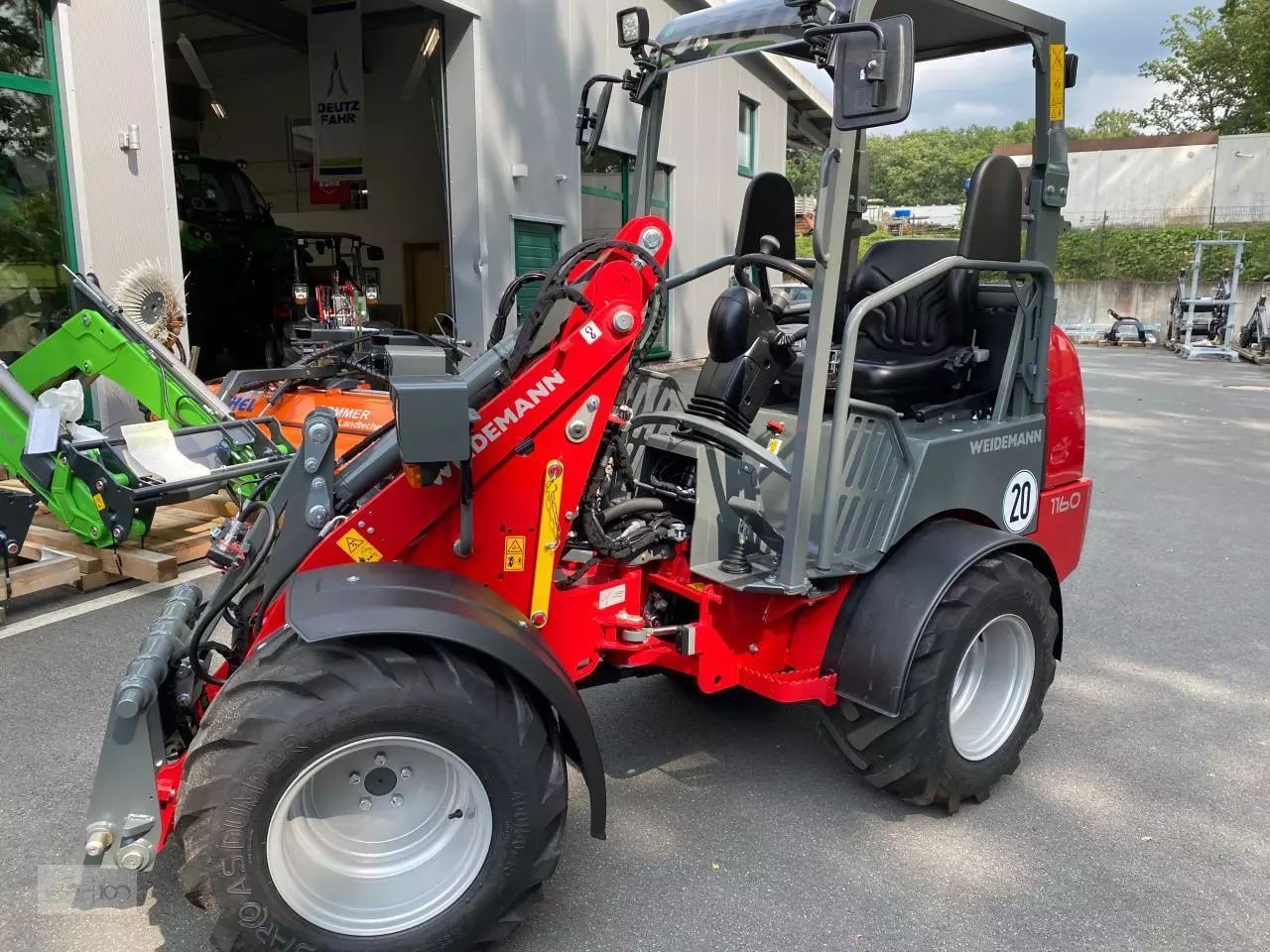Weidemann 1160 Teleskopowa ładowarka kołowa 33 782 €