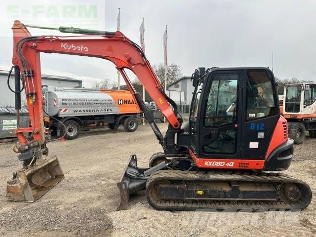 Kubota kx 080-4 alpha kettenbagger / ac / 40.500 eur Mini excavator €40,500