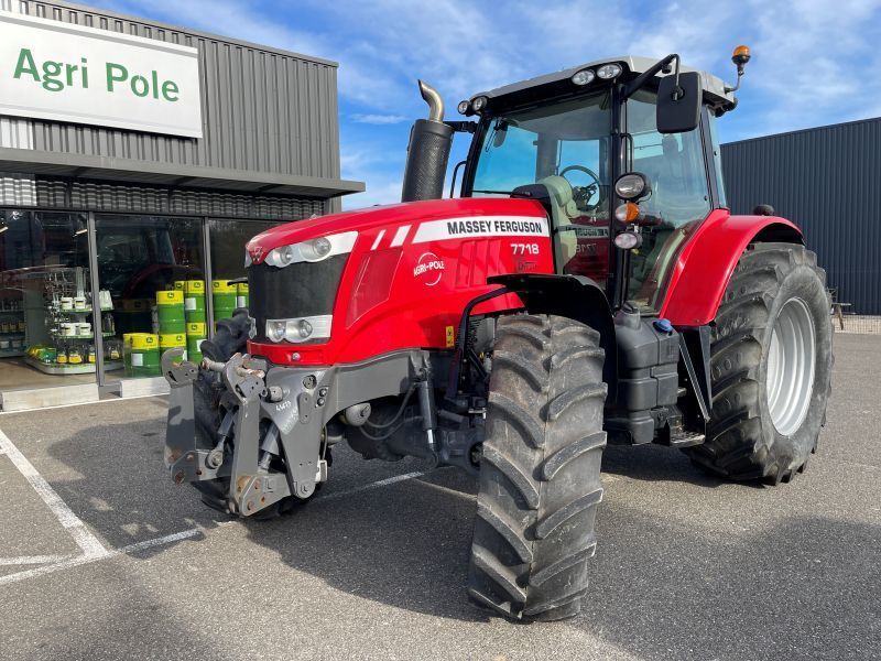E-FARM: Massey Ferguson 7718 Efficient - Tractor - id KEQQCT3 - 65.000 € - Año: 2016 - Horas: 4170,Potencia del motor: 175,Francia