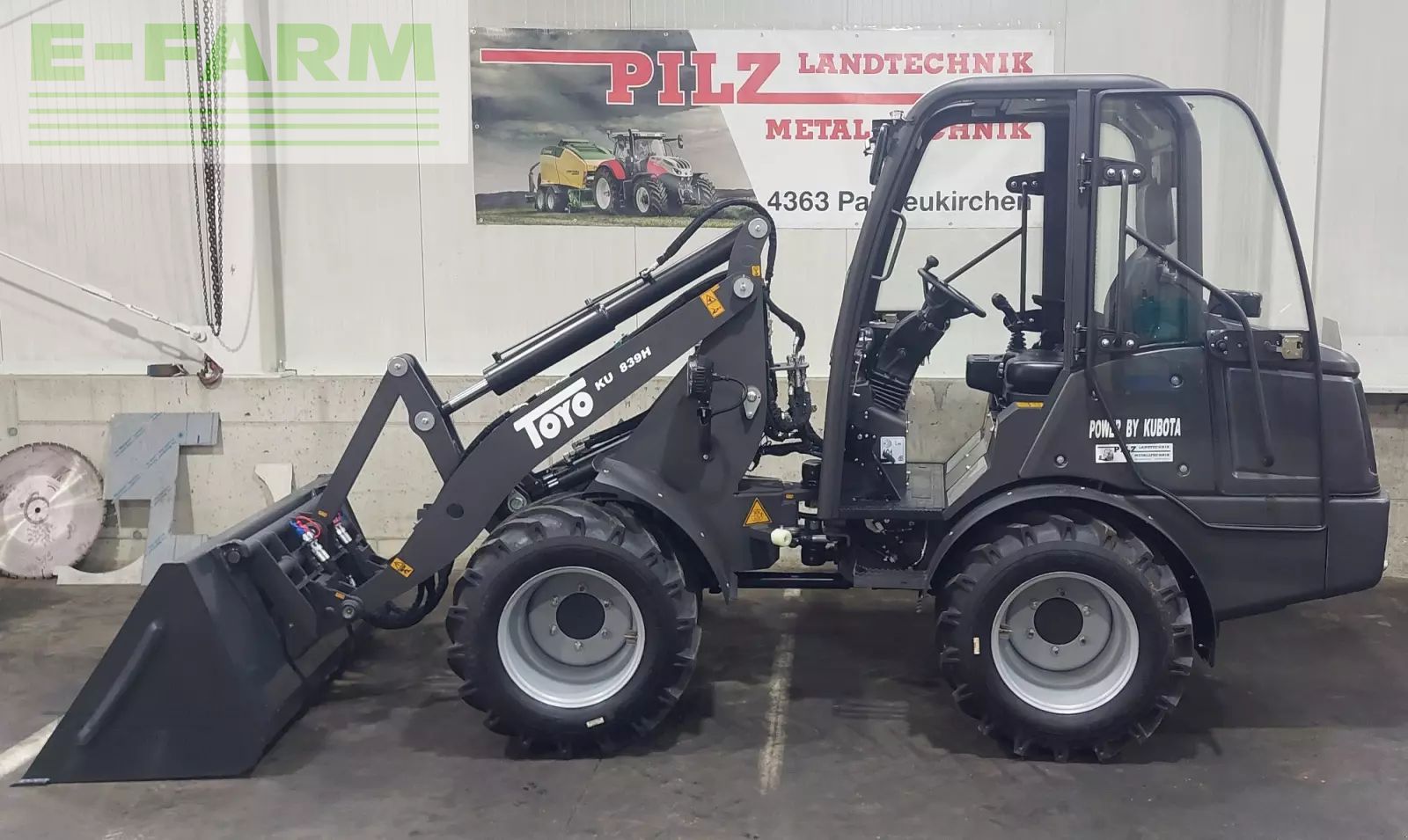 Toyo 839h-ku-cab-be Cargador de ruedas Tele 30.825 €