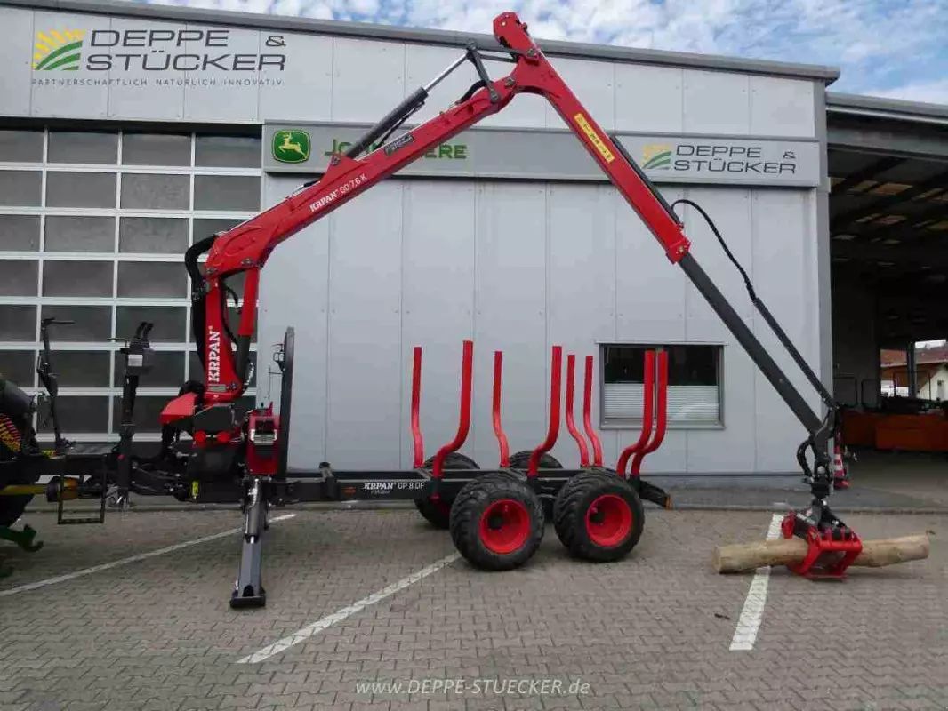 E-FARM: Krpan gp 8 df + gd 7,6 k - Forstanhänger - id AUP4AUE - 33.550 € - Baujahr: 2024 - Deutschland