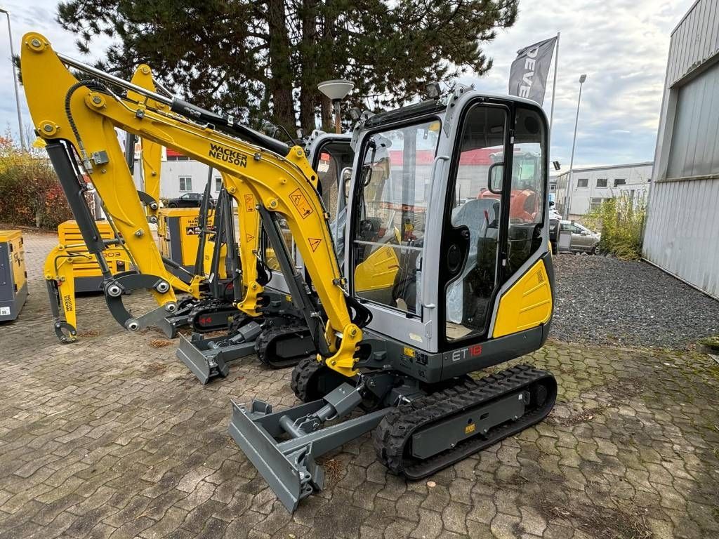 Wacker Neuson ET18 Minikoparka 28 500 €