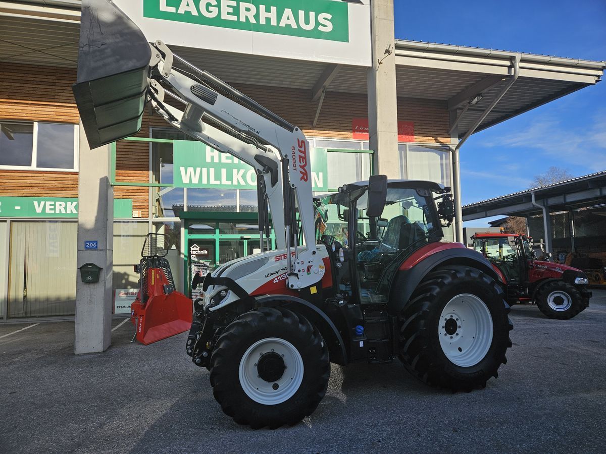 E-FARM: Steyr Expert 4130 CVT - Traktor - id VHAE1JN - 106 250 € - Rok produkcji: 2022 - Motogodziny: 160,Moc silnika: 130,Austria