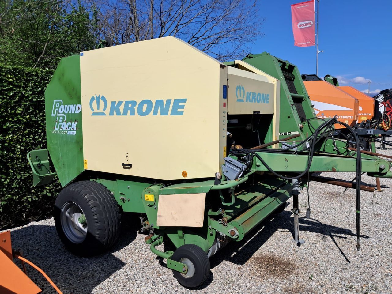 Krone Round Pack 1550 Presă de balotat