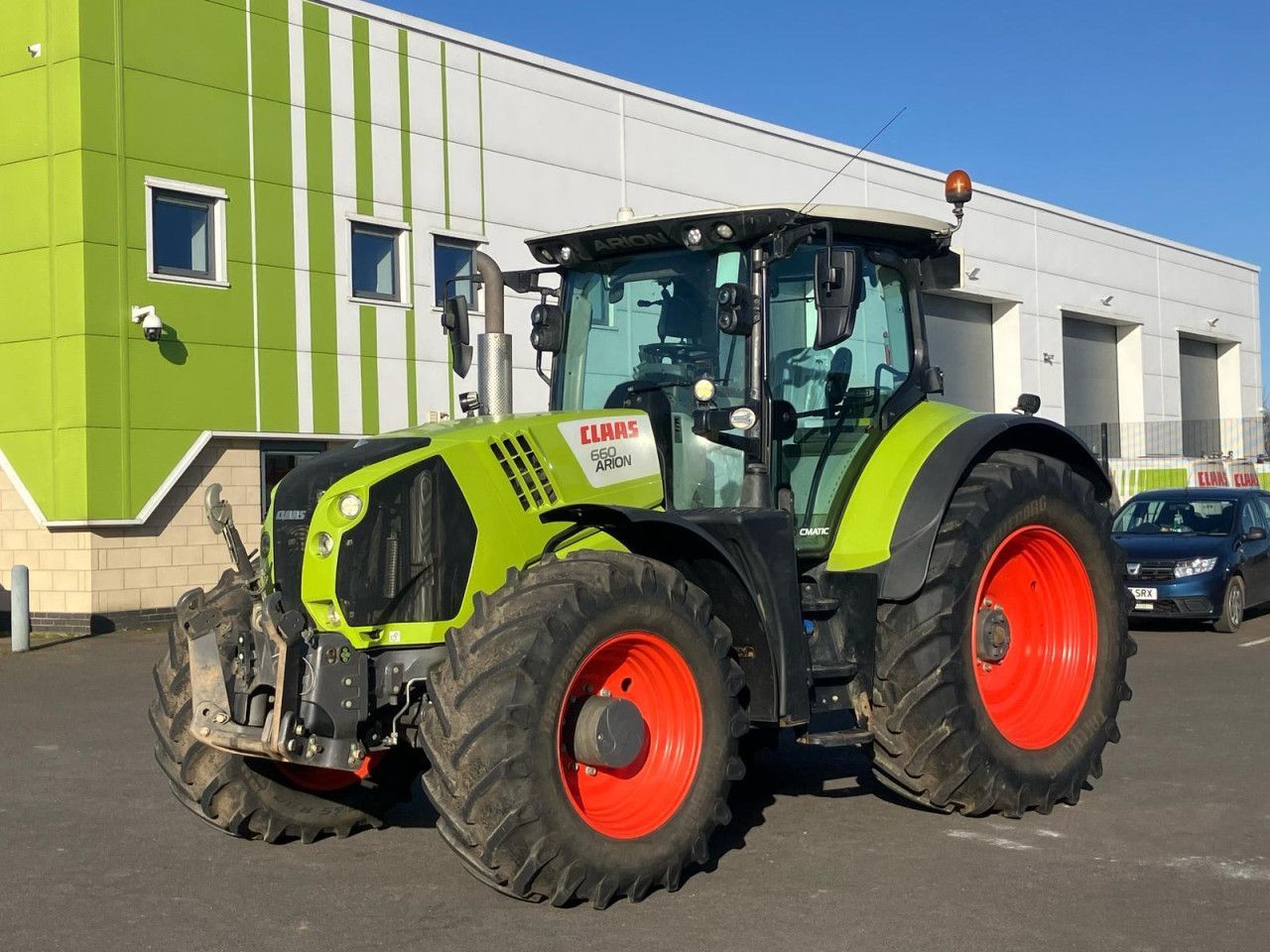E-FARM: Claas Arion 660 CMATIC CEBIS - Tractor - id QR2SKTP - €89,236 - Year of construction: 2020 - Engine hours: 4,469,Engine power (HP): 205,United Kingdom