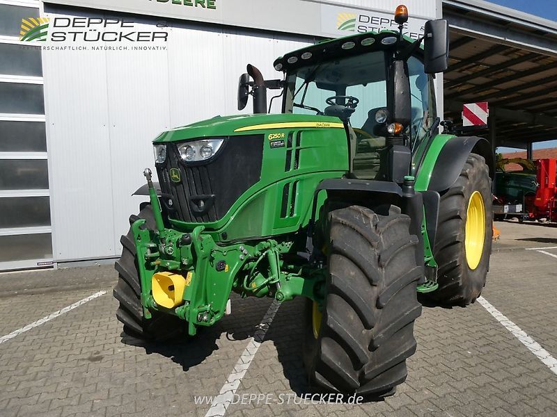E-FARM: John Deere 6250 R - Tractor - id G6DWB7V - €163,250 - Year of construction: 2021 - Engine hours: 1,706,Engine power (HP): 250,Germany
