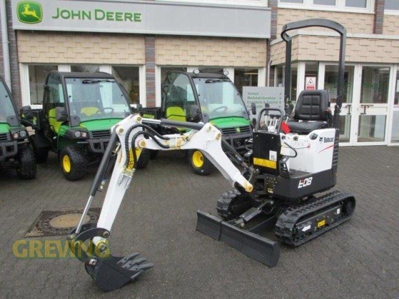 E-FARM: Bobcat e08 - Egyéb kotrógép - id AYDSHDA - 18 800 EUR - Gyártási év: 2023 - Motor teljesítménye (LE): 10,Németország