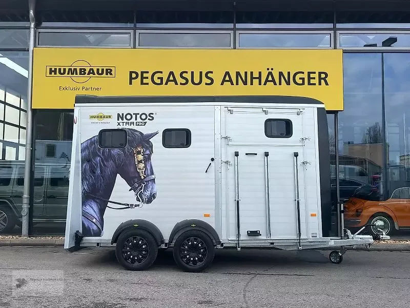 E-FARM: Humbaur notos xtra pro 2-pferdeanhänger 2700 neu - Trailer - id YFR4V2Y - €16,806 - Year of construction: 2025 - Germany