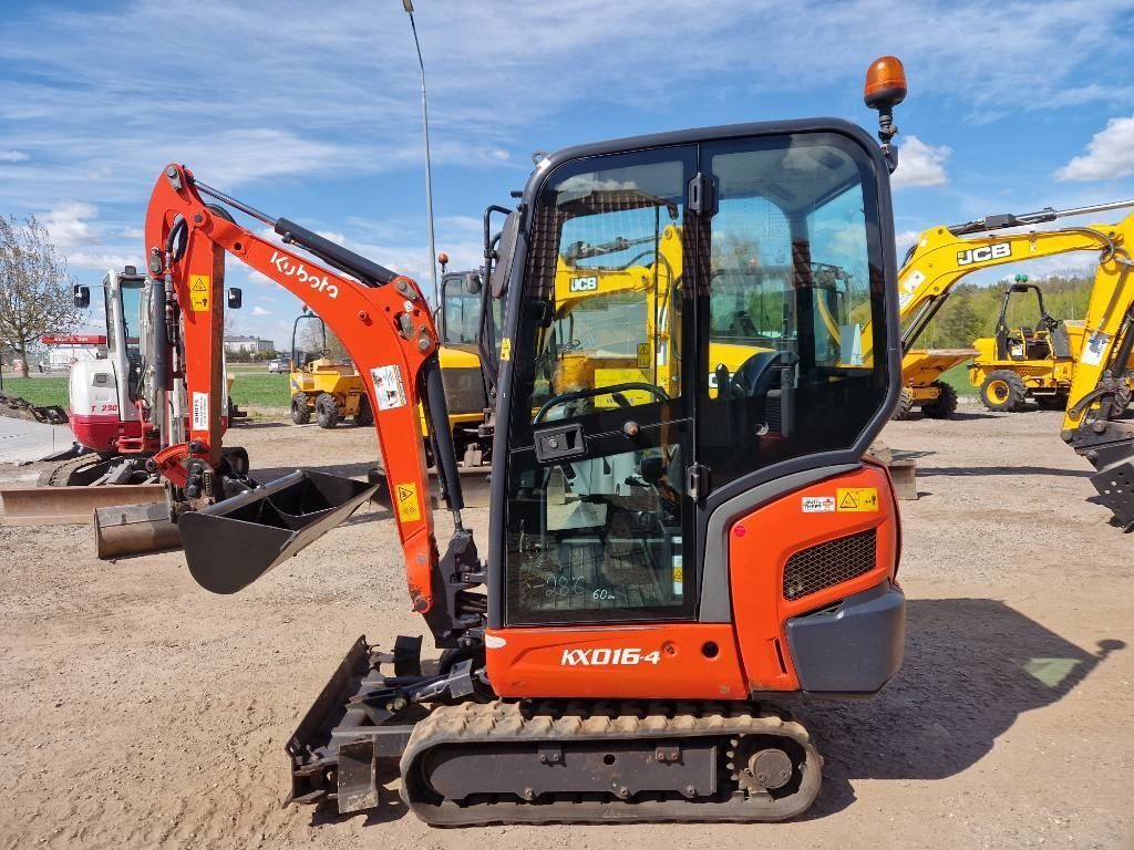 Kubota kx 016-4 2019r przebieg 2200mtg rozsuwane gąsieni Mini excavator €16,369