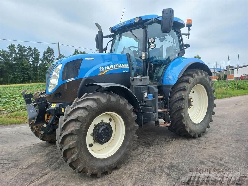 E-FARM: New Holland T7.185 - Трактор - id 9JBLJ88 - 66 372 € - Година на построяване: 2014 - Работни часове на двигателя: 5286,Мощност на двигателя (HP): 188,Австрия