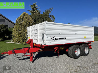 Farmtech tdk 900 tandem dreiseiten kipper druckluft - Tipper - id N79MCL9 - €15,000 - Year of construction: 2022 | E-FARM