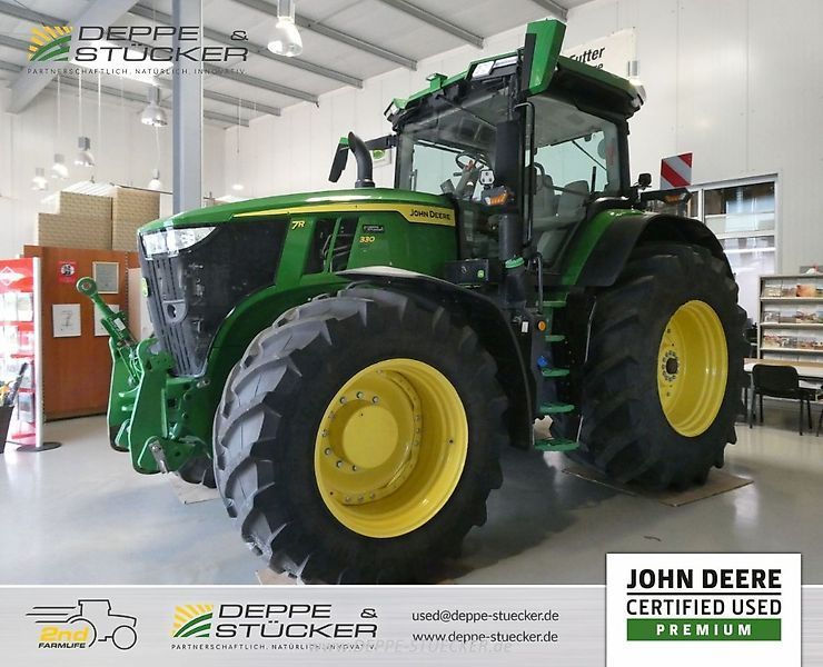 E-FARM: John Deere 7R 330 - Τρακτέρ - id DDJDMS5 - 215.650 € - Χρονία: 2022 - Μετρητής ωρών: 1.887,Ισχύς κινητήρα: 330,Γερμανία