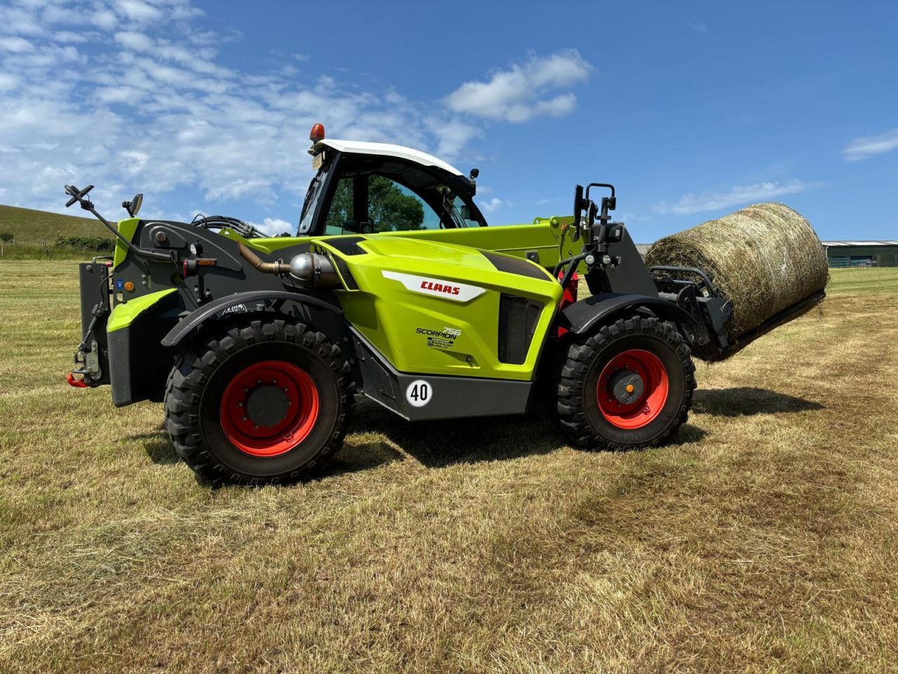 E-FARM: Claas SCORPION 756 - Teleskoplader - id MUCITID - 69.631 € - Baujahr: 2020 - Abgelesene Motorstunden: 4.000,Vereinigtes Königreich
