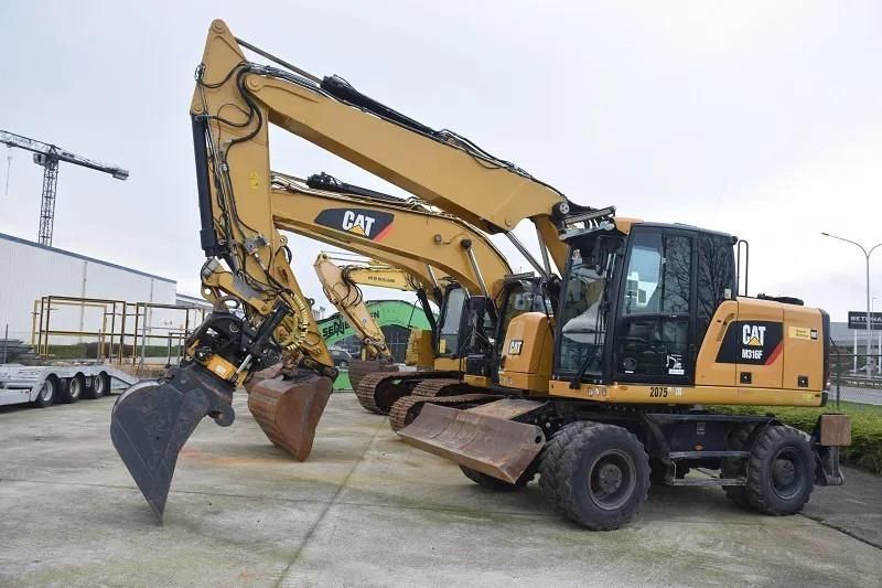 Caterpillar m316f Wheeled excavator €73,500
