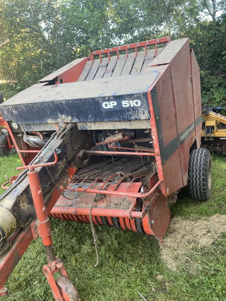 E-FARM: Deutz-Fahr gp 510 - Baler - id M5UHJXL - Year of construction: 1985 - France