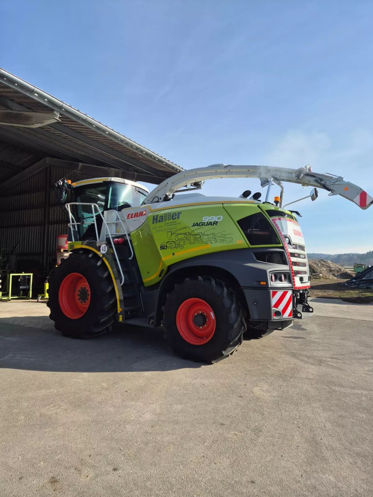 Claas Jaguar 990 Self propelled forage harvester €385,000