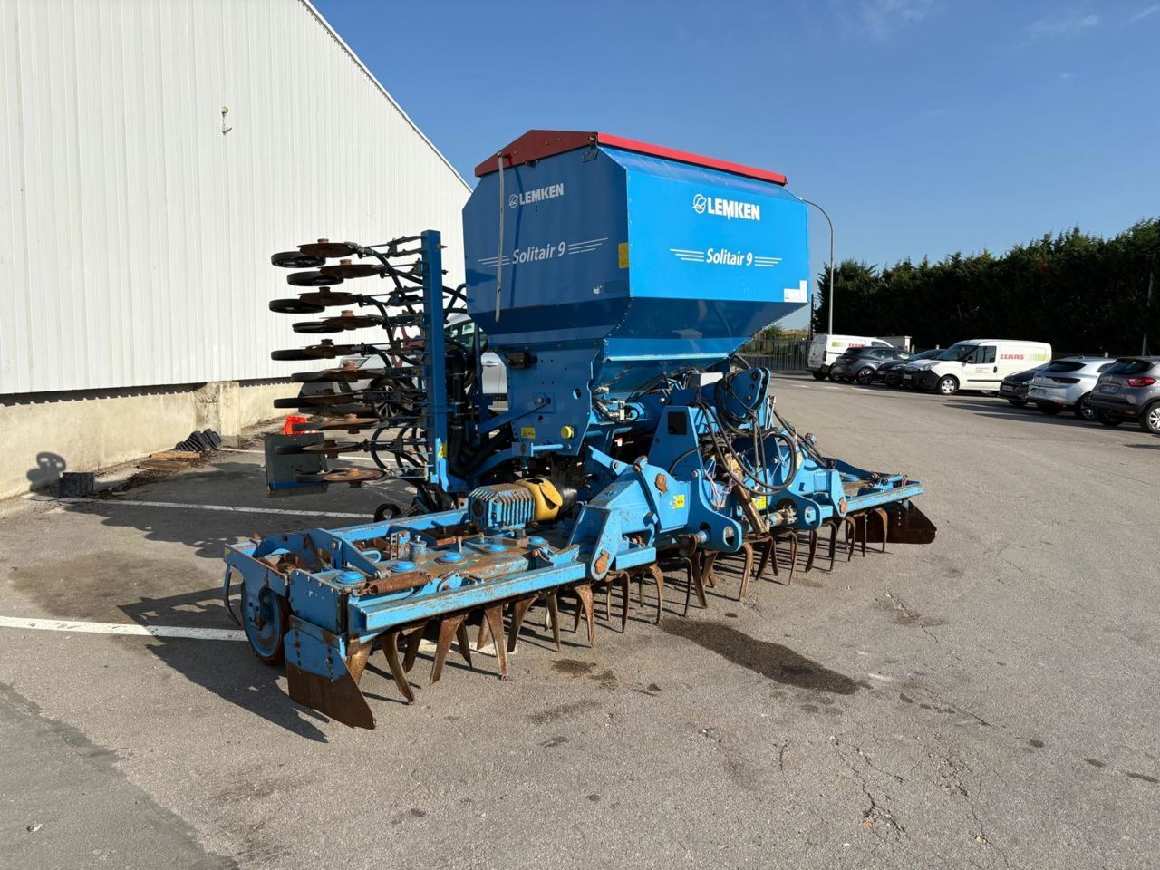 E-FARM: Lemken SOLITAIR 9/450K - Drilling machine combination - id C3G5DBJ - €35,900 - Year of construction: 2011 - France