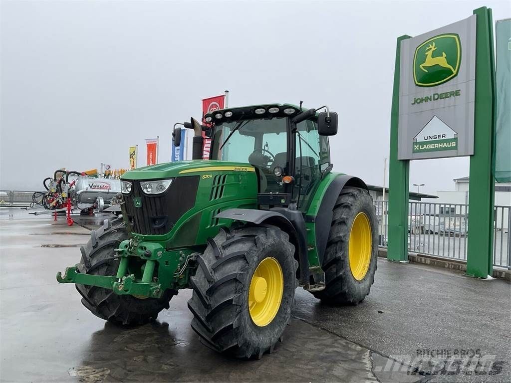 E-FARM: John Deere 6210 R - Tractor - id DBPAUAA - 71.167 € - Año: 2015 - Horas: 10.000,Potencia del motor: 210,Austria