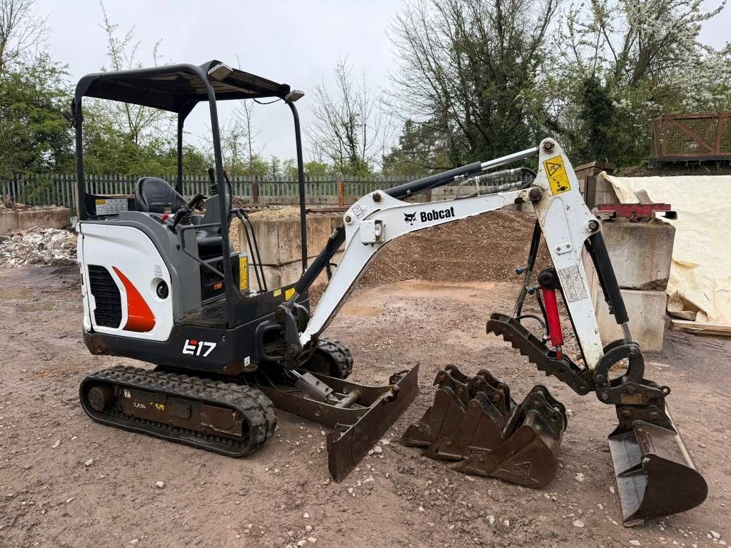 Bobcat E17 Mini kotrógép 12 369 EUR
