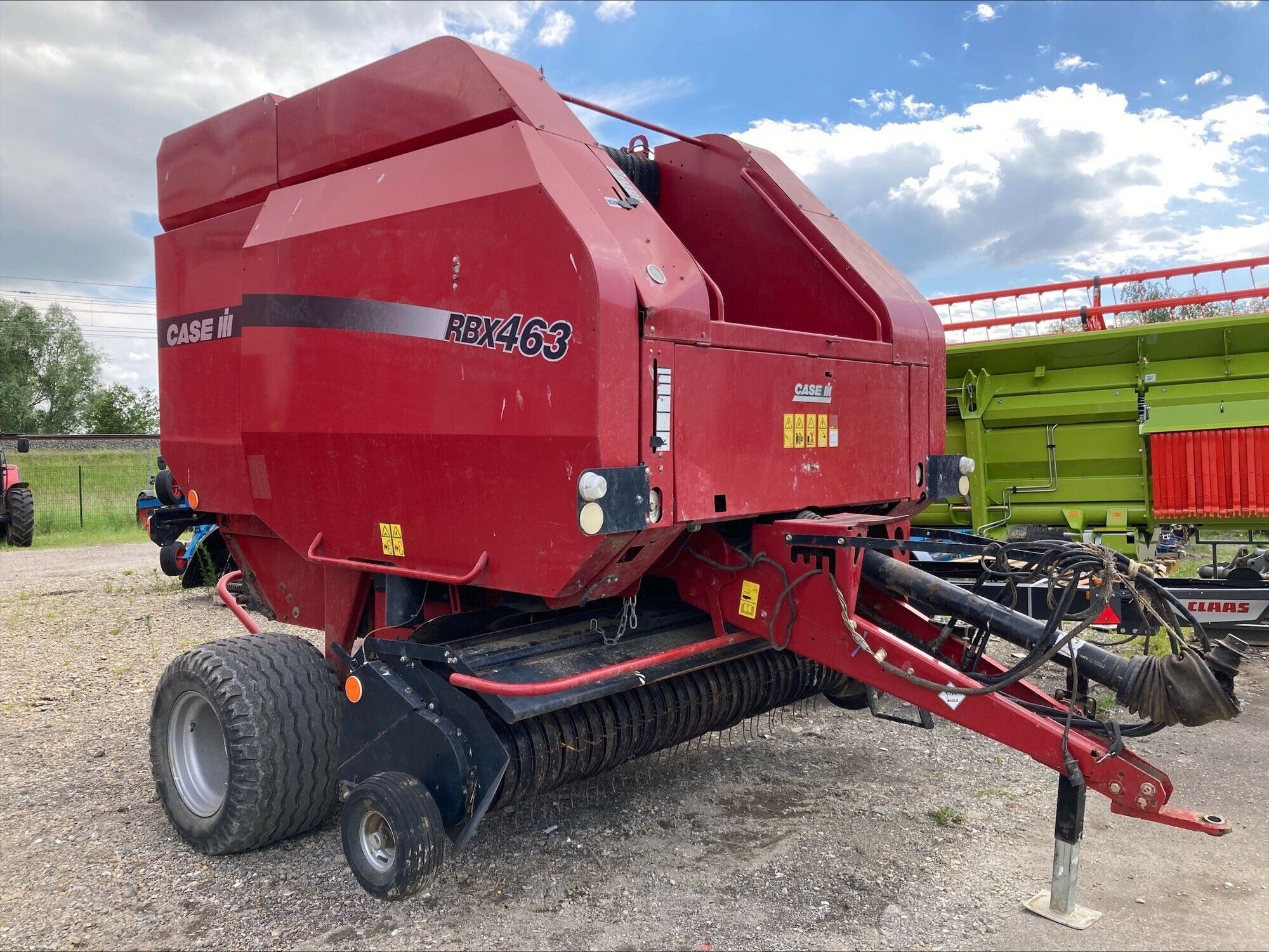 E-FARM: Case IH rbx 463 - Presse à balles - id GIP92NS - 6 900 € - Année: 2007 - Balles produites: 12 000