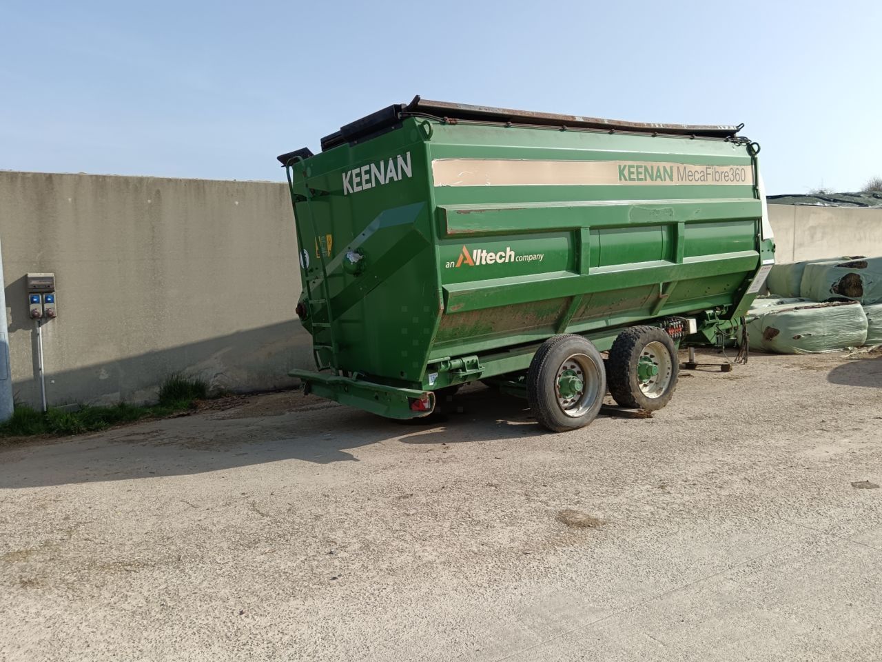 KEENAN meca fibre 360 Przyczepa do mieszania paszy 15 000 €