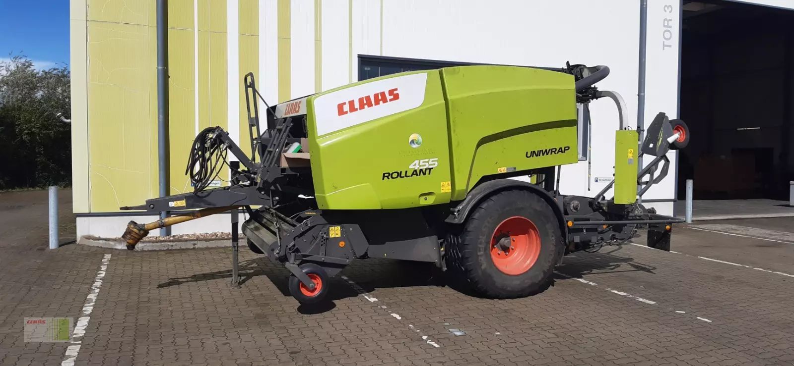 E-FARM: Claas Rollant 455 RC Uniwrap - Empacadora - id 1NPLAMU - 33.750 € - Año: 2010 - Alemania
