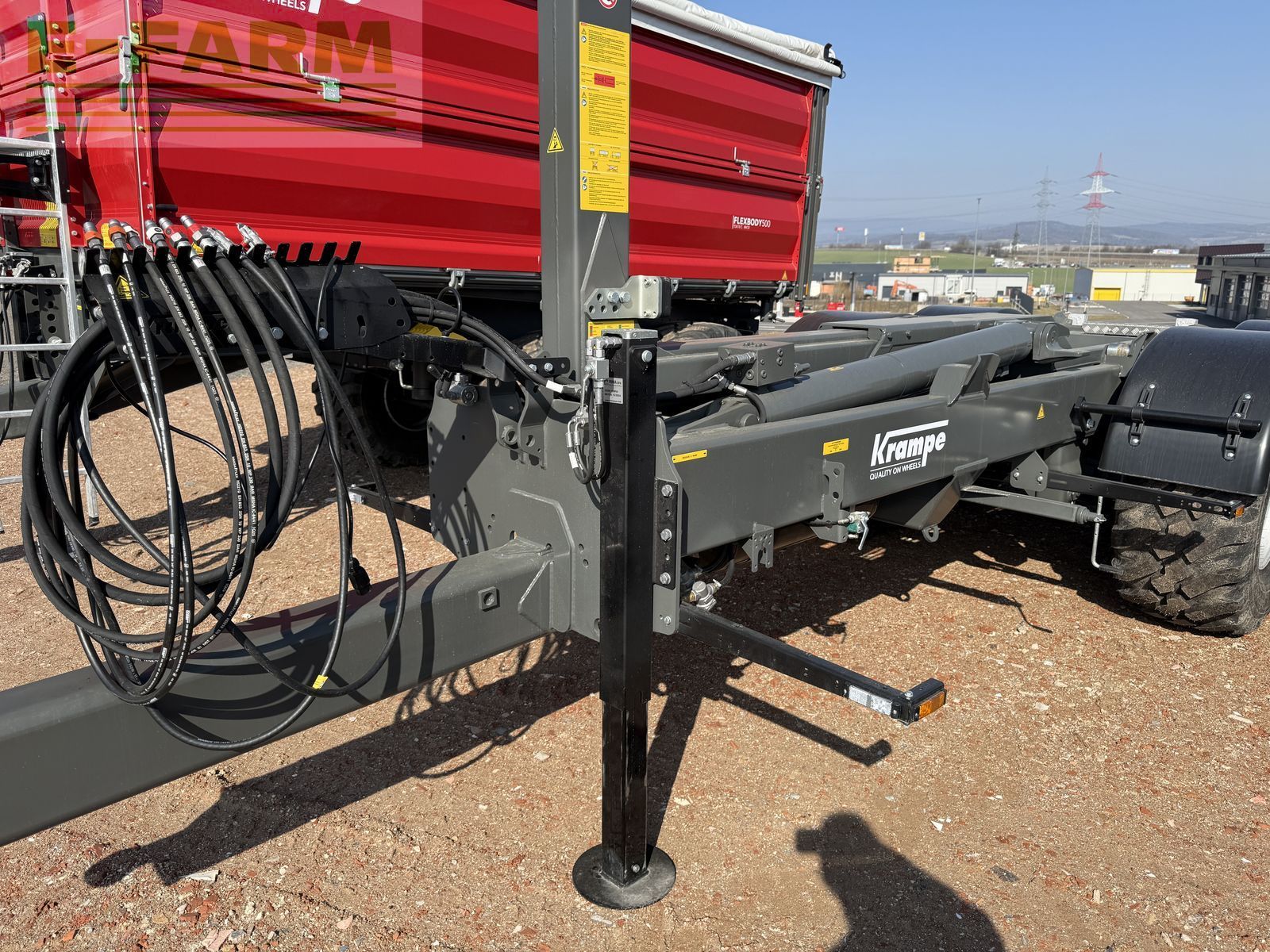 Krampe thl 16l carrier Přívěs