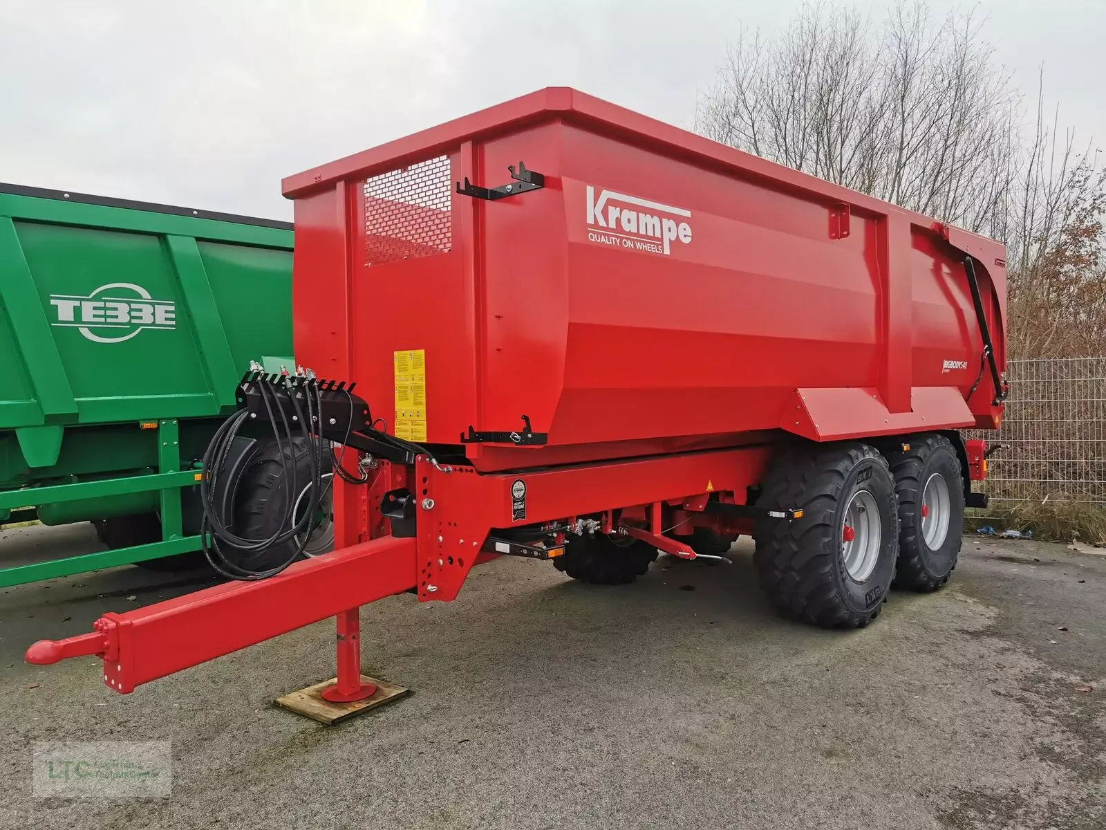 E-FARM: Krampe big body 540 - Pótkocsi billencs - id QDWKF5G - 34 417 EUR - Gyártási év: 2024 - Ausztria
