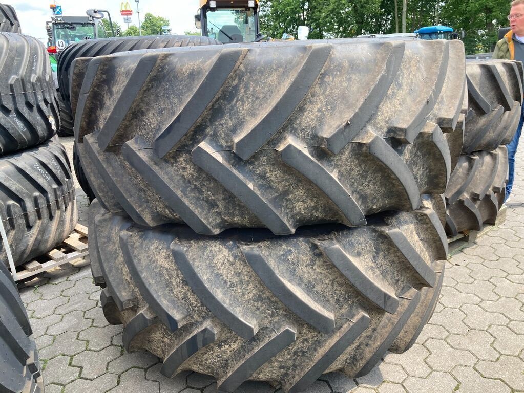 E-FARM: Mitas 2x 650/75 r38 komplettradsatz - Hjul og spor - id AWKHG19 - 5.500 € - Produktionsår: 2023 - Tyskland