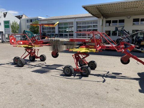 E-FARM: pöttinger top 611 a toptech plus - Tedder - id JT7S1MG - €13,500 - Year of construction: 2016 - Germany