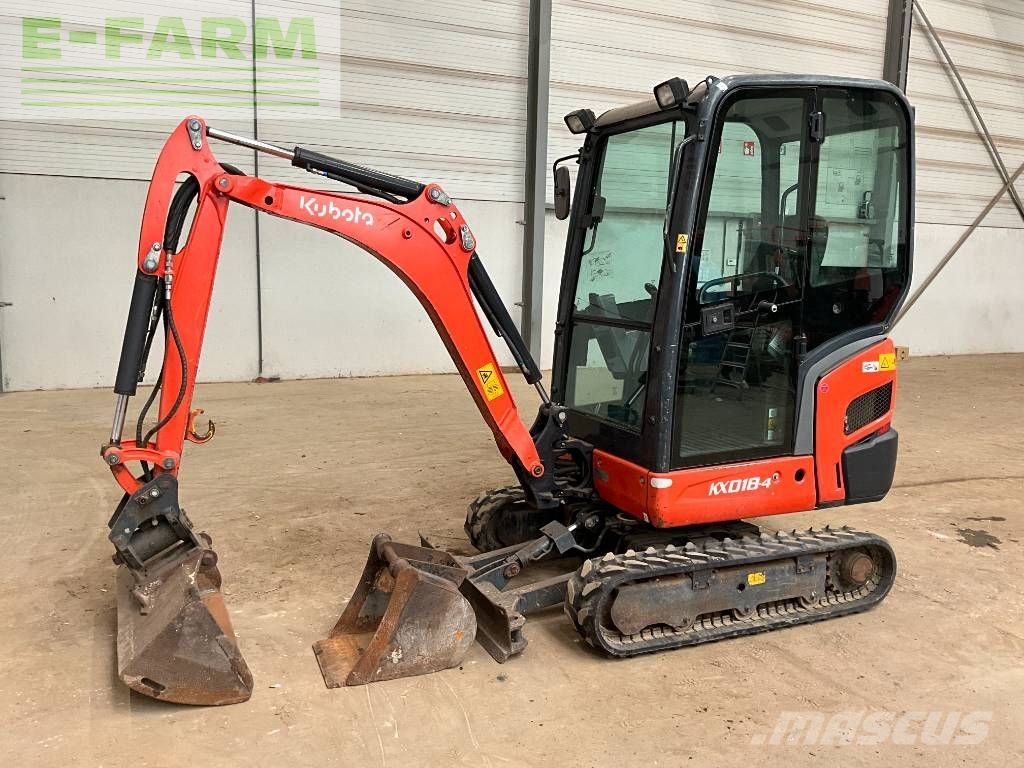 Kubota kx 018-4 powertilt Mini excavator €15,750