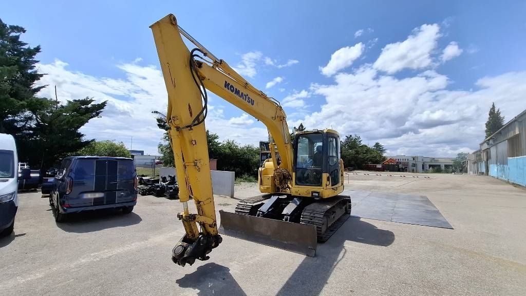 E-FARM: KOMATSU pc 138 us-8 - Pelleteuse sur chenilles - id 7D9PMME - 42 000 € - Année: 2008 - France
