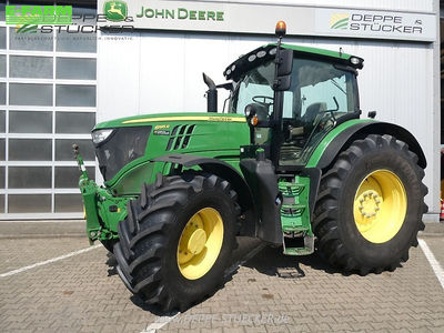 E-FARM: John Deere 6195 R - Tractor - id DYYXD86 - €95,700 - Year of construction: 2018 - Engine hours: 6,316,Engine power (HP): 194.43,Germany