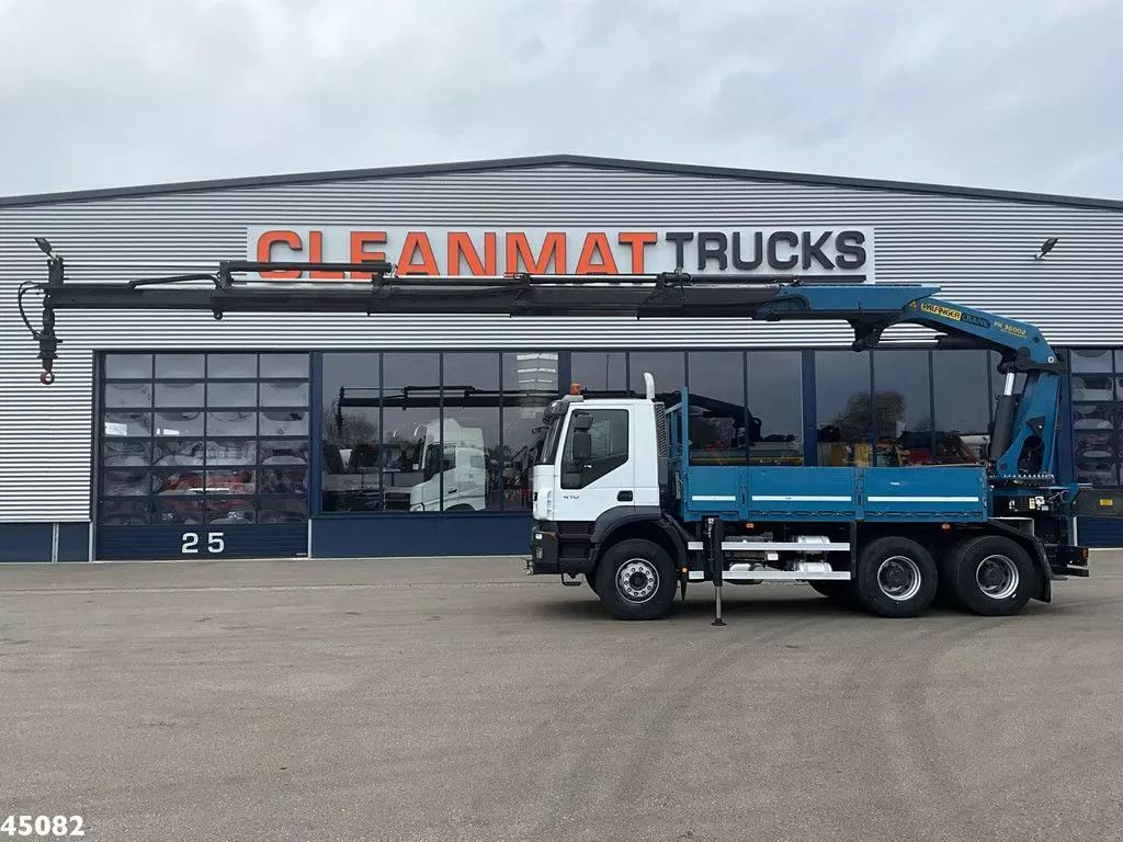 Iveco trakker ad260t41 euro 5 6x4 full steel palfinger 36 tm laadkraan Pojazd silnikowy 67 500 €