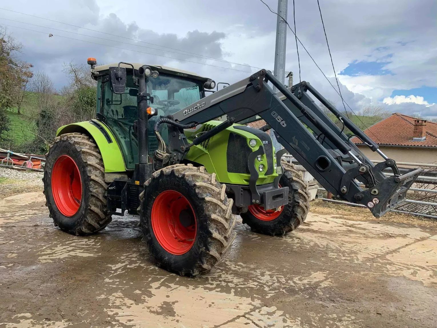 E-FARM: Claas Arion 450 - Traktor - id EMN6VDL - 75.000 € - Baujahr: 2023 - Abgelesene Motorstunden: 1.247,Motorleistung (PS): 125,Frankreich