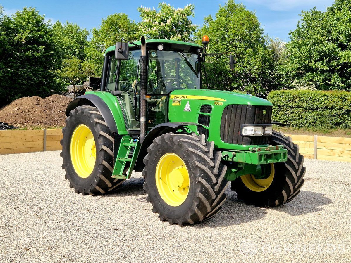 E-FARM: John Deere 6830 - Tractor - id WCAGCID - €40,346 - Year of construction: 2009 - Engine hours: 9,620,Engine power (HP): 140,United Kingdom